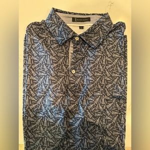 Black Quail Polo Oil Derrick Print